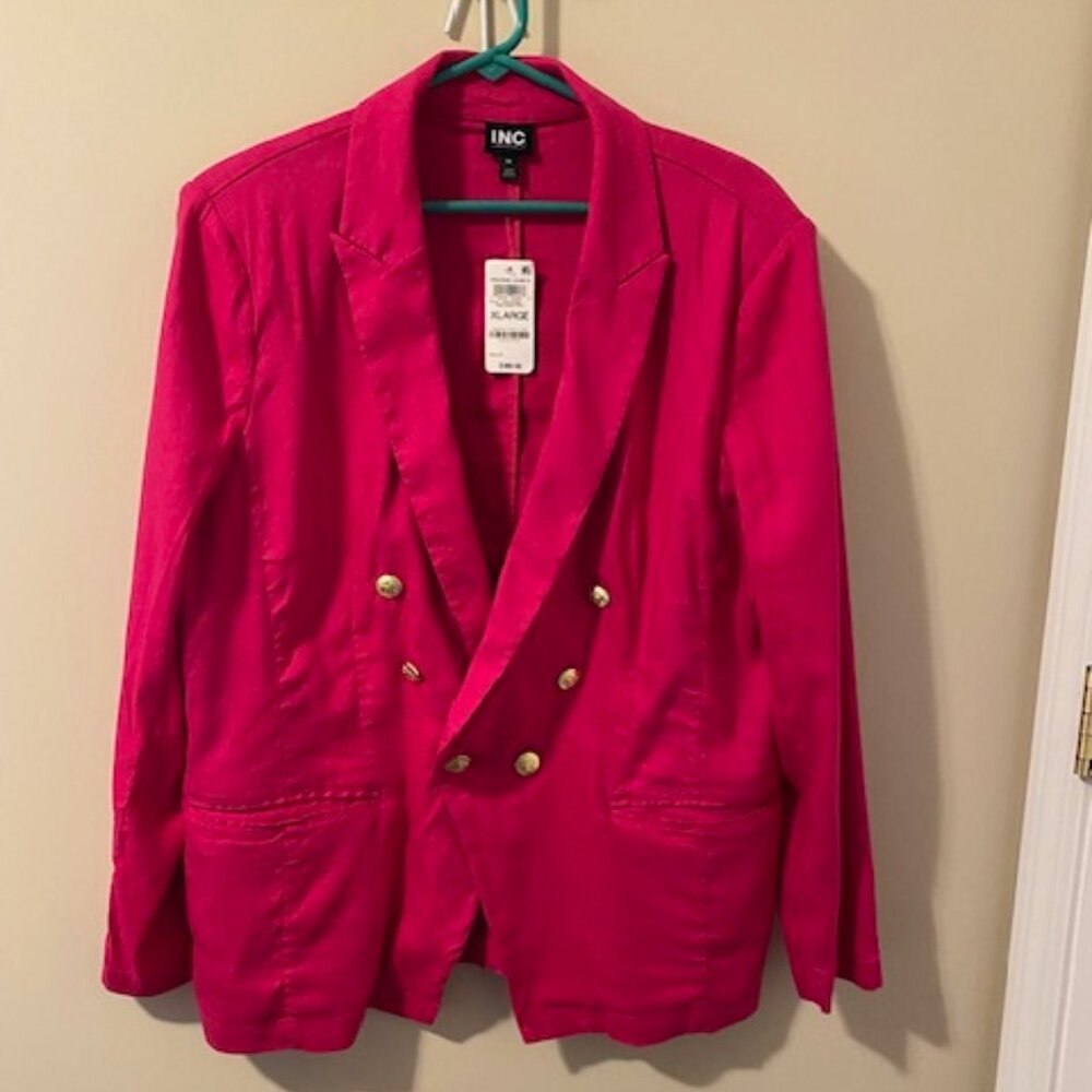 Women's Hot Pink Blazer